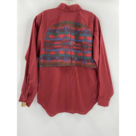 NWT Vintage Cricket by the Creek Women’s Button Up Shirt Rodeo Western LARGE - Picture 5 of 10